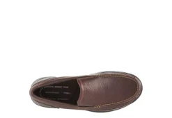 Rockport Mens Junction Point Slip On Oxford - Brown -Shoe Sales Store US 01 311280 05
