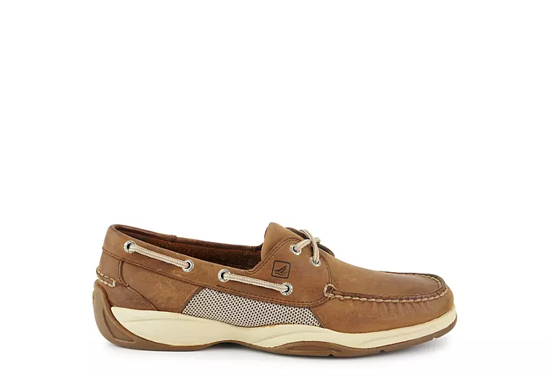 Sperry Mens Intrepid Boat Shoe - Tan 4 Sperry Mens Intrepid Boat Shoe - Tan - Image 2