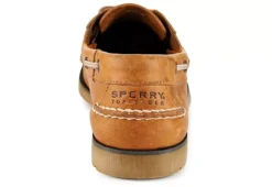 Sperry Mens Leeward Boat Shoe - Tan -Shoe Sales Store US 01 315123 02