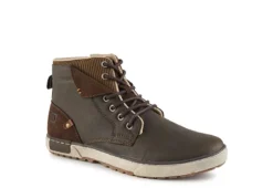 Day Five Mens Viper Mid Sneaker - Dark Brown