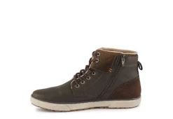 Day Five Mens Viper Mid Sneaker - Dark Brown -Shoe Sales Store US 01 317163 04