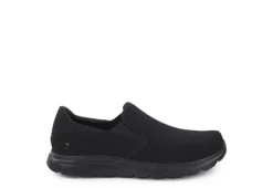 Skechers Mens Mcallen Slip Resistant Work Shoe - Black -Shoe Sales Store US 01 318033 01