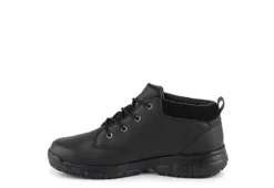 Fila Mens Mike Slip Resistant Work Shoe - Black -Shoe Sales Store US 01 318034 03
