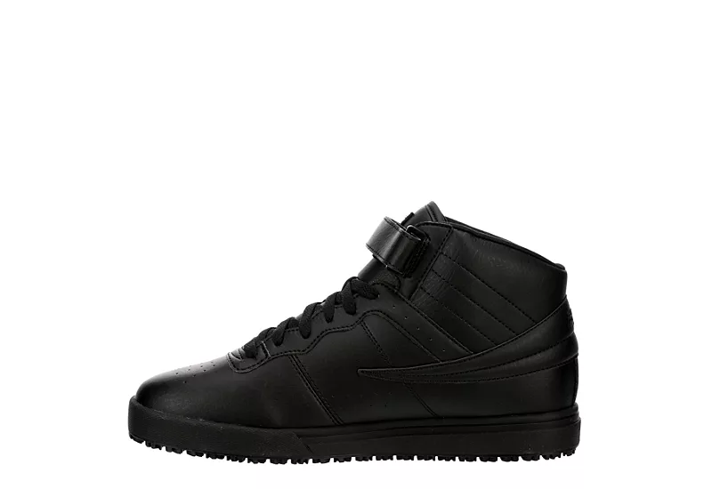 Fila Mens Vulc 13 Sr Slip Resistant Work Shoe - Black 6 Fila Mens Vulc 13 Sr Slip Resistant Work Shoe - Black - Image 4