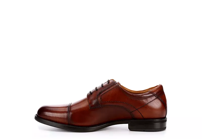 Florsheim Mens Midtown Cap Toe Oxford - Cognac 6 Florsheim Mens Midtown Cap Toe Oxford - Cognac - Image 4