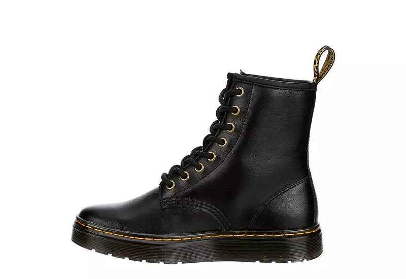 Dr. Martens Dr.martens Womens Zavala Combat Boot - Black 6 Dr. Martens Dr.martens Womens Zavala Combat Boot - Black - Image 4