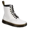 Dr. Martens Dr.martens Womens Zavala Combat Boot - White -Shoe Sales Store US 01 330184 00