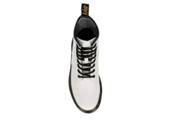 Dr. Martens Dr.martens Womens Zavala Combat Boot - White -Shoe Sales Store US 01 330184 05