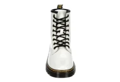 Dr. Martens Dr.martens Womens Zavala Combat Boot - White -Shoe Sales Store US 01 330187 02