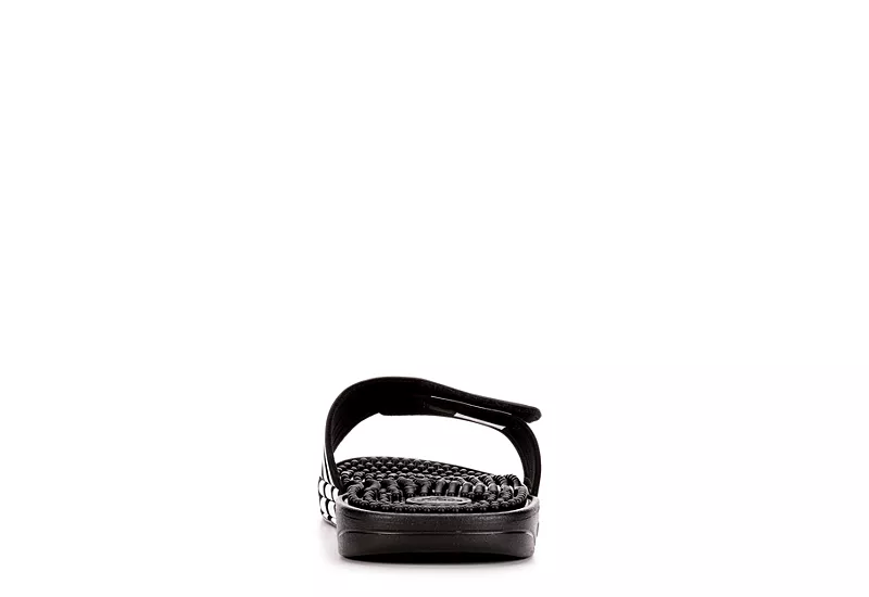 Adidas Mens Adissage Slide Sandal - Black 7 Adidas Mens Adissage Slide Sandal - Black - Image 5