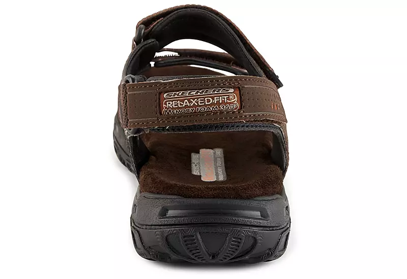 Skechers Mens Louden Outdoor Sandal - Brown 5 Skechers Mens Louden Outdoor Sandal - Brown - Image 3