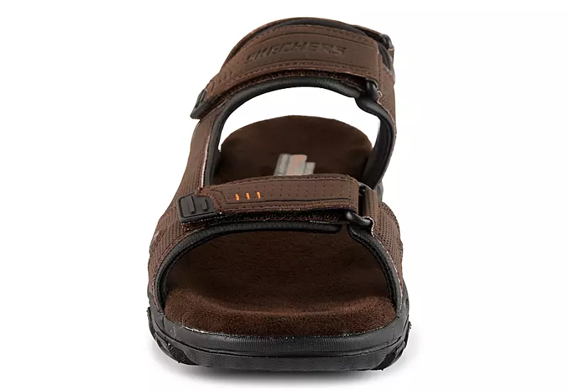 Skechers Mens Louden Outdoor Sandal - Brown 7 Skechers Mens Louden Outdoor Sandal - Brown - Image 5