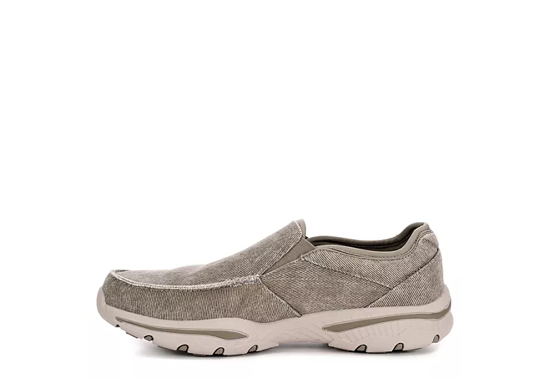 Skechers Mens Moseco Slip On Sneaker - Taupe 6 Skechers Mens Moseco Slip On Sneaker - Taupe - Image 4