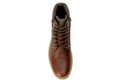 Franco Fortini Mens Dalton Lace-up Boot - Brown -Shoe Sales Store US 01 354116 05
