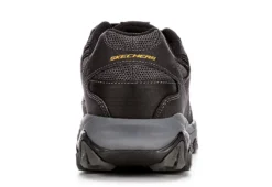 Skechers Mens 77055 Steel Toe Work Shoe - Black -Shoe Sales Store US 01 355057 04