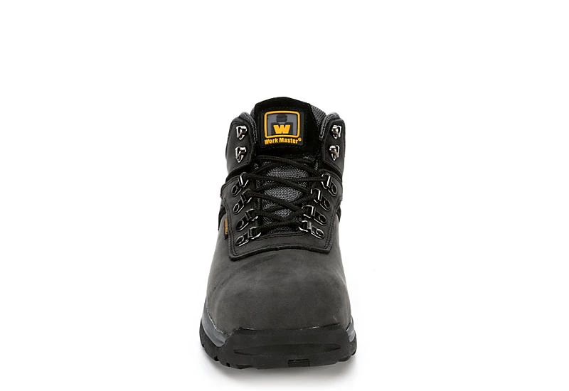 Work Master Mens Colorado Steel Toe Work Boot - Black 5 Work Master Mens Colorado Steel Toe Work Boot - Black - Image 3