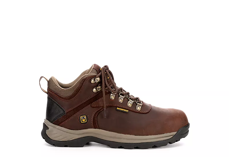 Work Master Mens Colorado Steel Toe Work Boot - Brown 4 Work Master Mens Colorado Steel Toe Work Boot - Brown - Image 2