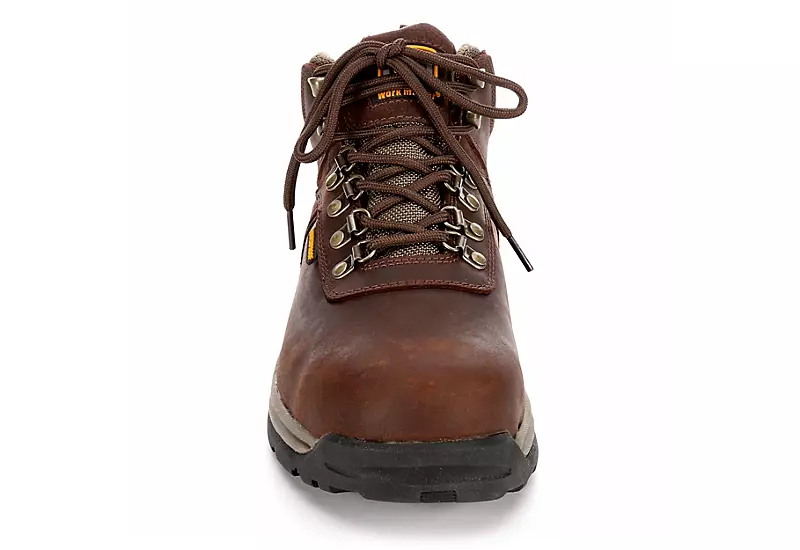 Work Master Mens Colorado Steel Toe Work Boot - Brown 5 Work Master Mens Colorado Steel Toe Work Boot - Brown - Image 3