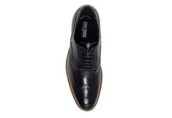 Stacy Adams Mens Dunbar Wingtip Oxford - Black -Shoe Sales Store US 01 400041 05