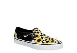 Vans Womens Asher Slip On Sneaker - Multicolor