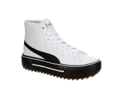 Puma Womens Kaia High Top Platform Sneaker - White