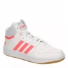Adidas Womens Hoops 3.0 Mid Top Sneaker - White -Shoe Sales Store US 01 400745 00