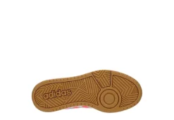 Adidas Womens Hoops 3.0 Mid Top Sneaker - White -Shoe Sales Store US 01 400745 06