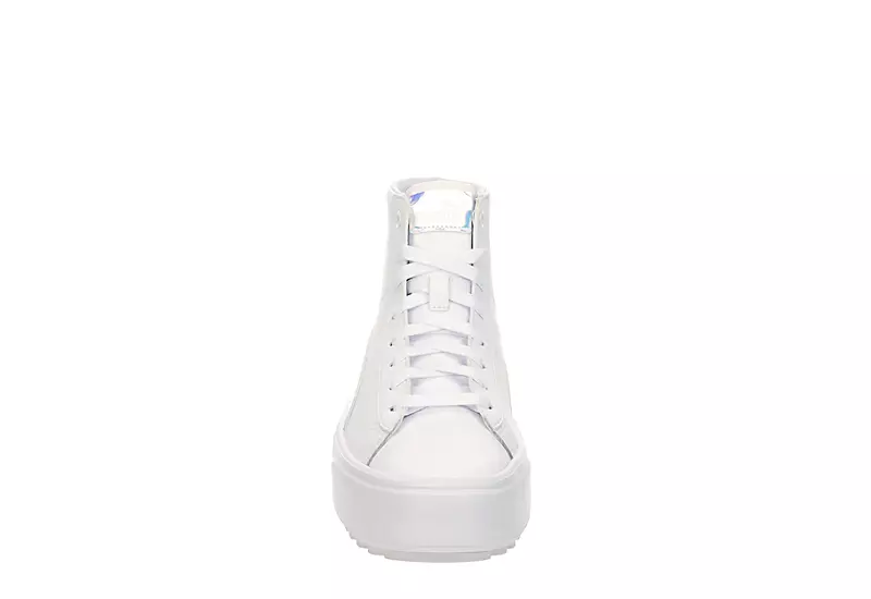 Puma Womens Kaia High Top Platform Sneaker - White 5 Puma Womens Kaia High Top Platform Sneaker - White - Image 3