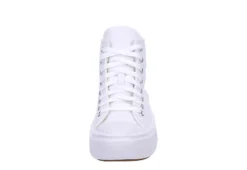 Converse Womens Chuck Taylor All Star Move High Top Sneaker - White -Shoe Sales Store US 01 400794 02