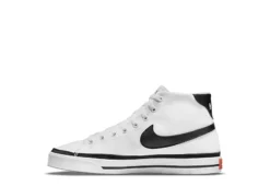 Nike Womens Court Legacy Mid Sneaker - White -Shoe Sales Store US 01 400889 02