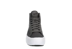 Puma Womens Kaia High Top Platform Sneaker - Dark Grey -Shoe Sales Store US 01 401233 02