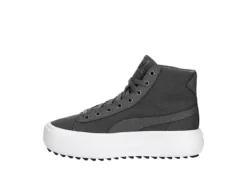 Puma Womens Kaia High Top Platform Sneaker - Dark Grey -Shoe Sales Store US 01 401233 03