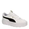 Puma Womens Karmen Rebelle Platform Sneaker - White 1 Puma Womens Karmen Rebelle Platform Sneaker - White -Shoe Sales Store US 01 401234 00