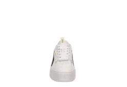 Puma Womens Karmen Rebelle Platform Sneaker - White -Shoe Sales Store US 01 401234 02