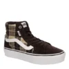 Vans Womens Filmore High Top Platform Sneaker - Brown -Shoe Sales Store US 01 401274 00