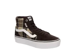 Vans Womens Filmore High Top Platform Sneaker - Brown