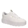 Puma Womens Karmen Rebelle Sneaker - White -Shoe Sales Store US 01 401309 00