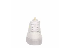 Puma Womens Karmen Rebelle Sneaker - White -Shoe Sales Store US 01 401309 02