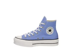 Converse Womens Chuck Taylor All Star High Top Platform Sneaker - Light Blue -Shoe Sales Store US 01 401339 03