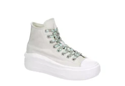 Converse Womens Chuck Taylor All Star Move High Top Sneaker - Bone