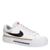 Nike Womens Court Legacy Lift Sneaker - White -Shoe Sales Store US 01 401377 00