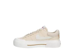 Nike Womens Court Legacy Lift Sneaker - Bone -Shoe Sales Store US 01 401378 03
