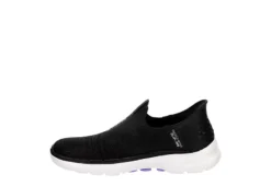 Skechers Womens Go Walk 6 Quick Fit Slip-ins Walking Shoe - Black -Shoe Sales Store US 01 401389 03