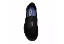 Skechers Womens Go Walk 6 Quick Fit Slip-ins Walking Shoe - Black -Shoe Sales Store US 01 401389 05