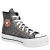 Converse Womens Chuck Taylor All Star High Top Platform Sneaker - Black -Shoe Sales Store US 01 401474 00