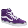 Vans Womens Filmore High Top Sneaker - Purple -Shoe Sales Store US 01 401520 00