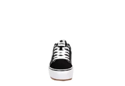 Vans Womens Seldan Platform Sneaker - Black -Shoe Sales Store US 01 401521 02