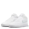 Nike Womens Court Vision Mid Sneaker - White -Shoe Sales Store US 01 401631 00