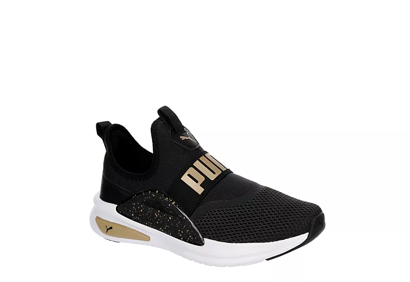 Puma Womens Softride Enzo Evo Slip-on Sneaker - Black 3 Puma Womens Softride Enzo Evo Slip-on Sneaker - Black