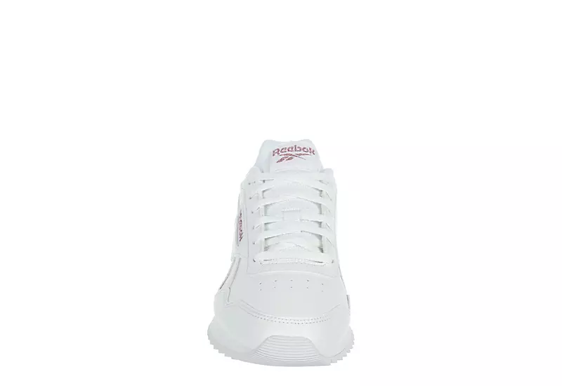 Reebok Womens Glide Ripple Clip Sneaker - White 5 Reebok Womens Glide Ripple Clip Sneaker - White - Image 3
